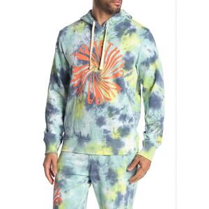True Religion Something Kinda Wild Men's Tie Dye Hoodie Small